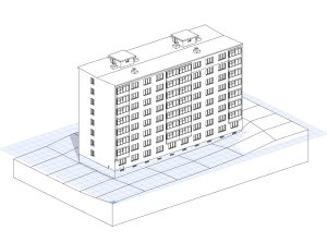 3D/BIM model vytvořený na základě podkladů mračen bodů - zdroj foto