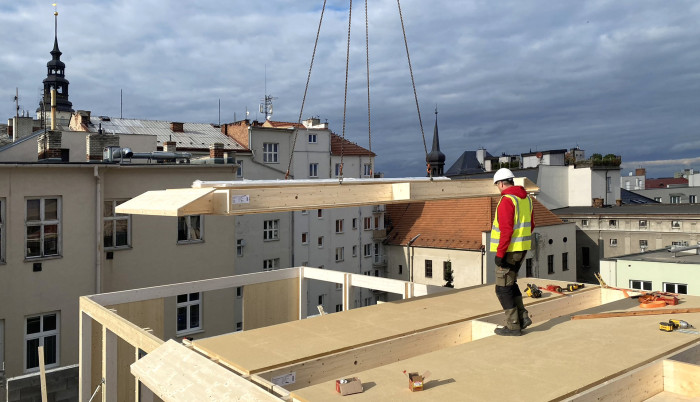 NOVATOP OPEN se používají na střechy, stropy i stěny. 