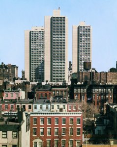 University Village (Silver Towers), I.M. Pei & Associates 1965.