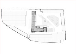 Půdorys 3. nadzemní podlaží (Rekonstrukce přádelny v Kežmarku; BEEF Architekti)