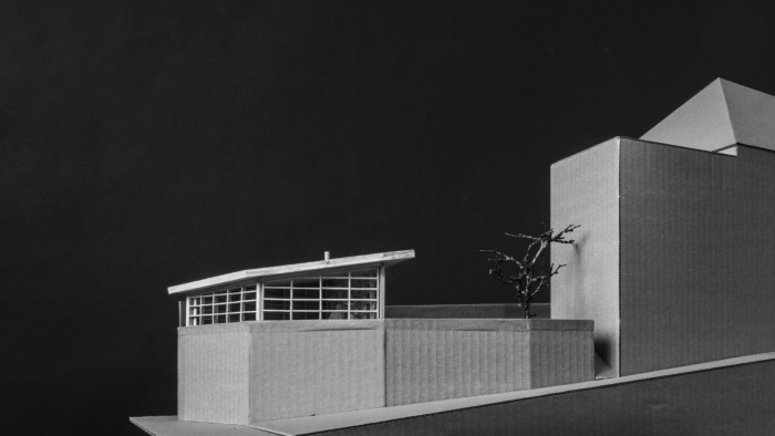 Altán městské knihovny ve Vamberku, Martin Kožnar, model