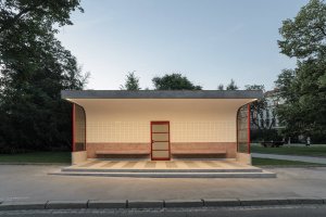 Rekonstrukce funkcionalistické zastávky od architekta Oskara Pořísky, Atelier RAW