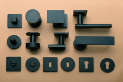 Kolekce kování ENTERO v povrchové úpravě titan černý mat