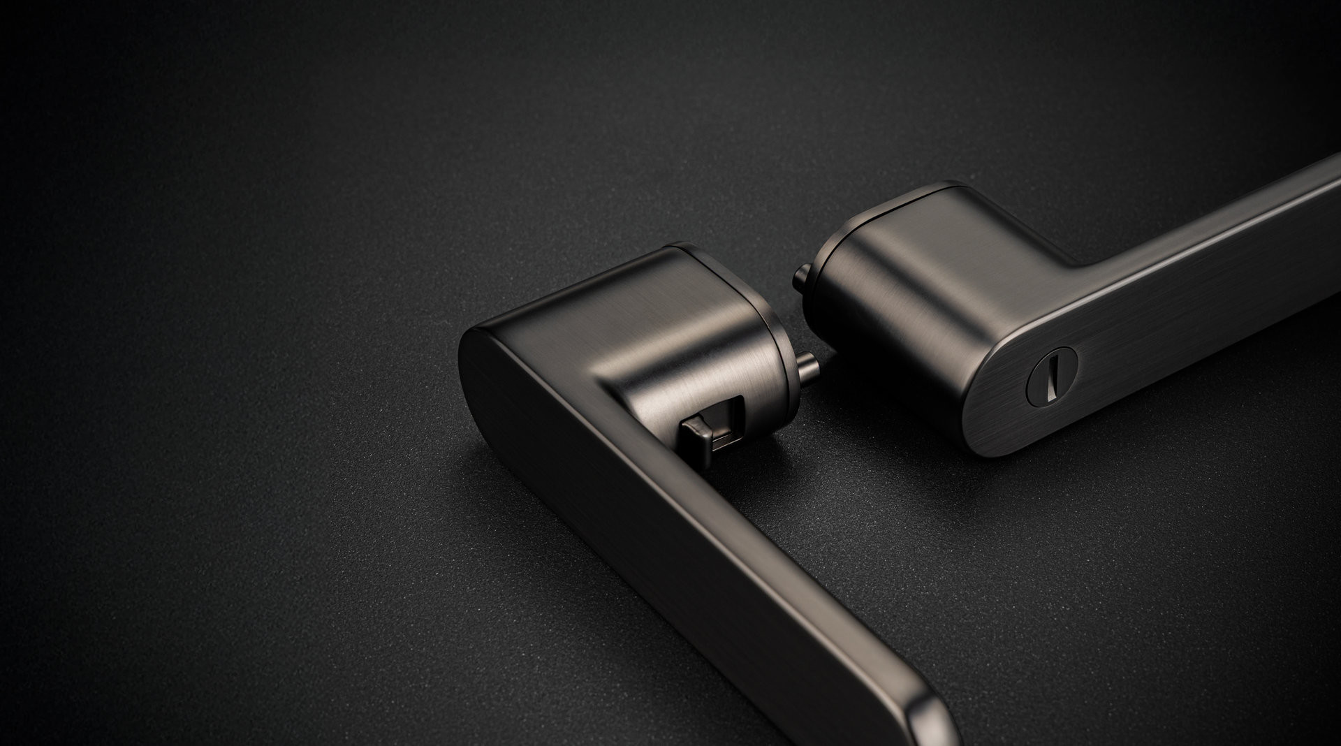 MPK Impressa Switch Lock - interiérová klika s integrovaným uzamykáním