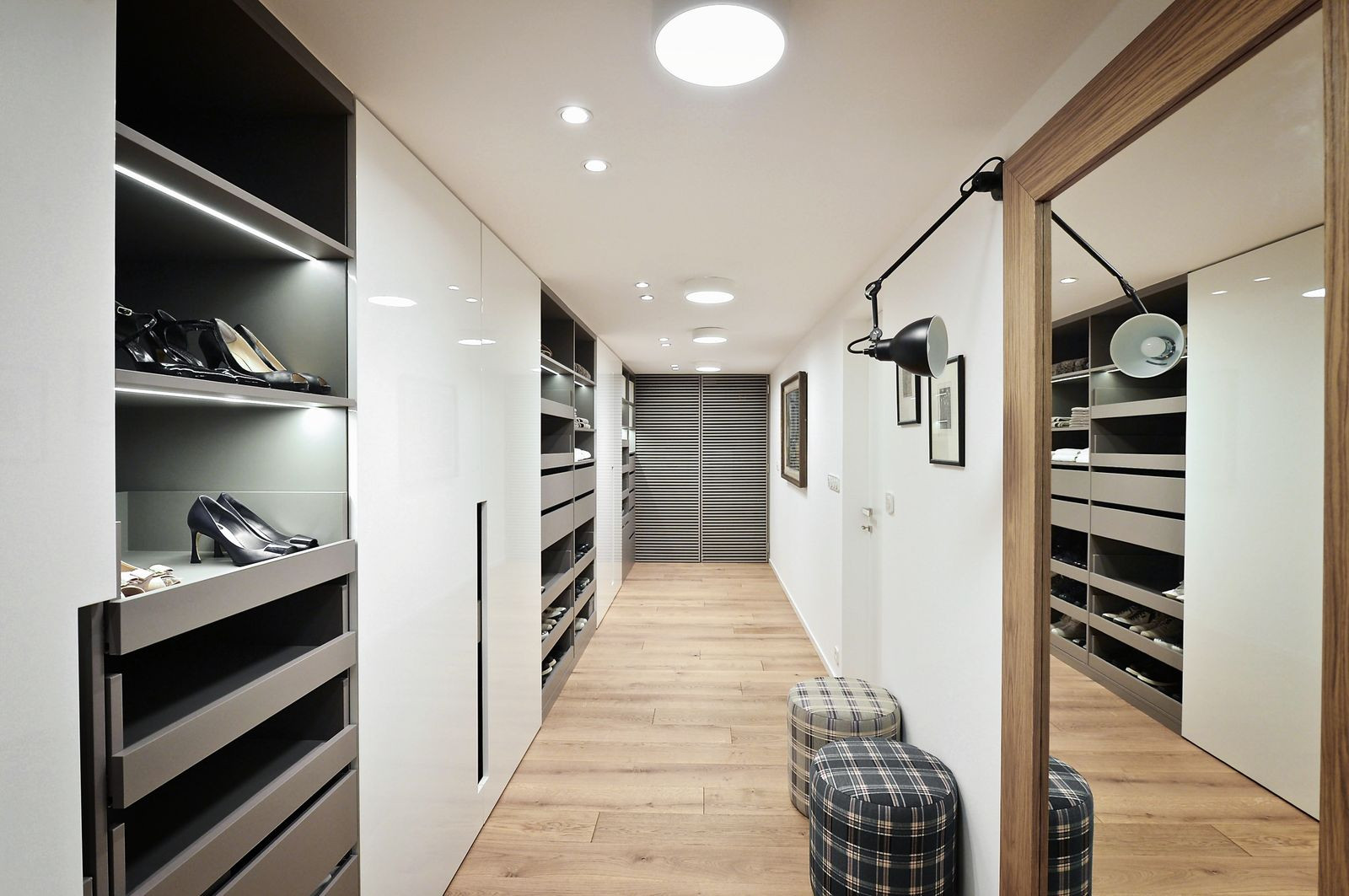 rekonstrukce vily Hanspaulka - zimní šatna, Veronika Pánková, foto