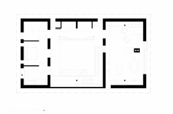 Studio Raketoplán, Stodola Benešov, půdorys 2. NP – foto