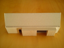 Jaro Krobot architekt, Drevodom v Lučatíne, model – foto