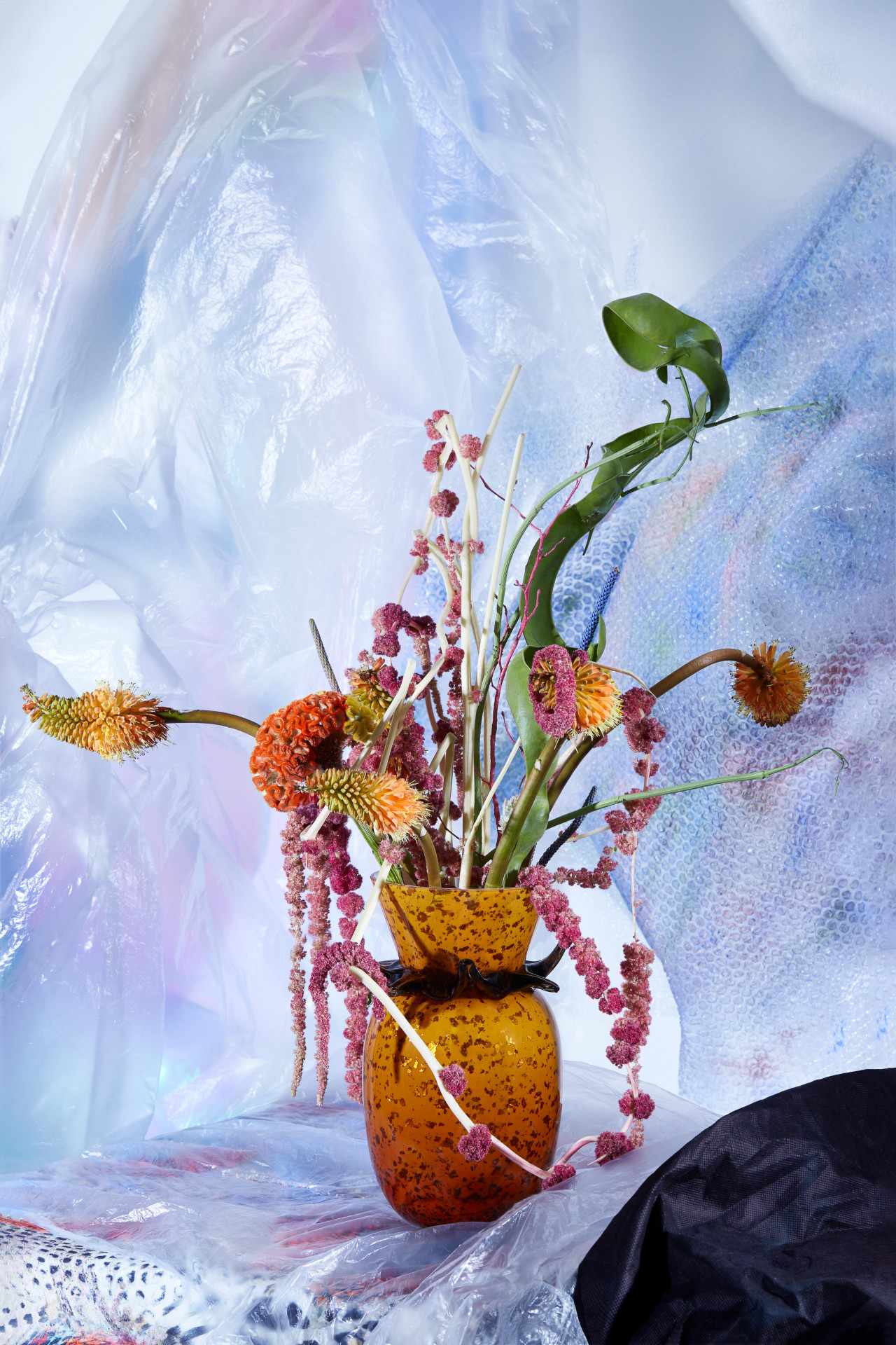 Kolekce váz Underwater od Františka Jungvirta pro sklárnu Ajeto