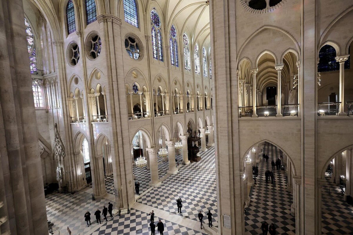 Katedrála Notre Dame po rekonstrukci