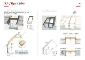 Velux - Design Guide - ilustrační ukázka z příručky.