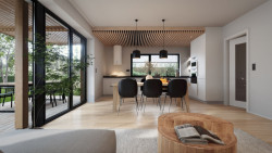 Jídelní prostor (Pasivní dům Verdant od ZEO Homes)