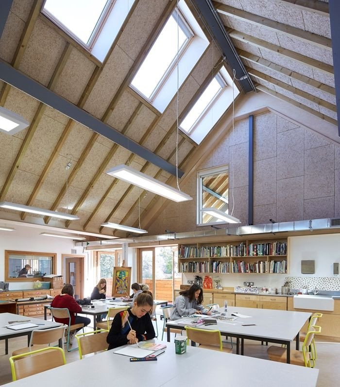 Budova školy umění a designu Bedales