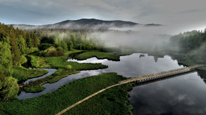 Naučná stezka Olšina od studia Reaktor