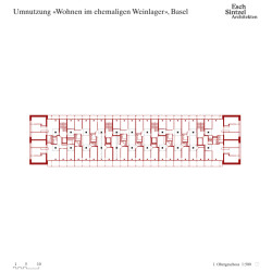 1. NP (Konverze sladu vína na komunitní bydlení; Esch Sintzel Architekten)
