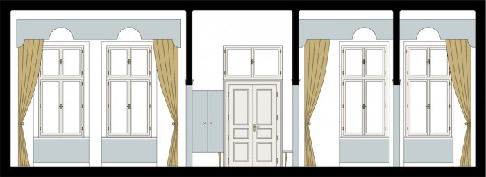 Rekonstrukce činžovního bytu s pavlačí, No Architects