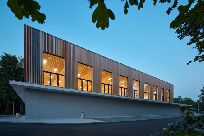 Tréninková sportovní hala v Borkách, ov-a