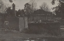 Osada Ploština po vypálení