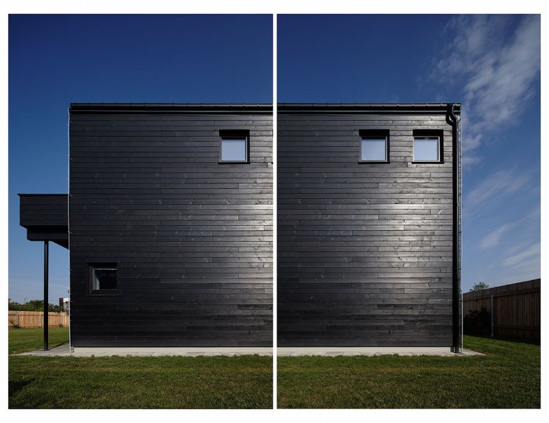 Mjölk architekti, Dům V plotě - foto