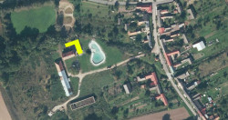 PROKŠ PŘIKRYL ARCHITEKTI, Zázemí biotopu v Honěticích u Kroměříže, situace (2013) – foto