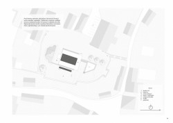 Jiří Lukáš, Centrum Jablonného v Podještědí, kostel/knihovna, situace – foto