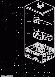 Brandlhuber+ Emde, Schneider, Antivilla, axonometrie - foto