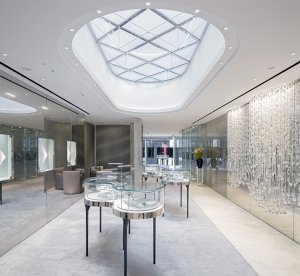 Klenotnictví Boodles na Albmarle Street v Londýně, Eva Jiřičná.