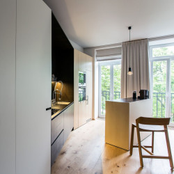 skutek architecture, Rekonstrukce bytu v centru Varšavy / Wilcza – foto