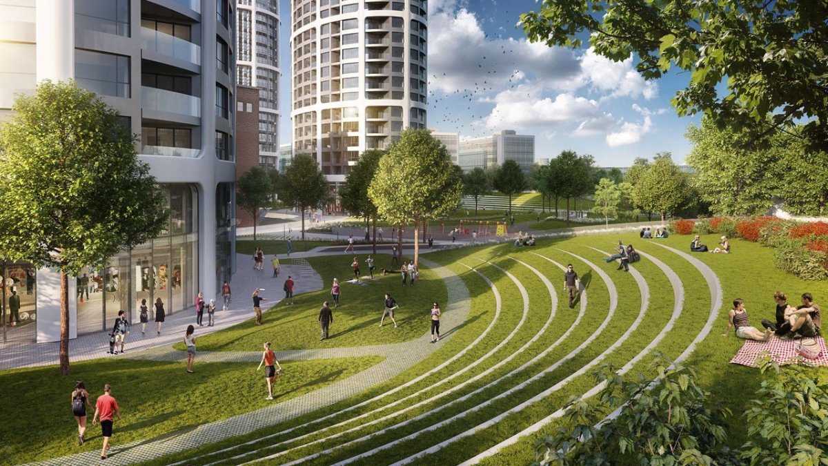 Sky Park Residence, Bratislava - vizualizace