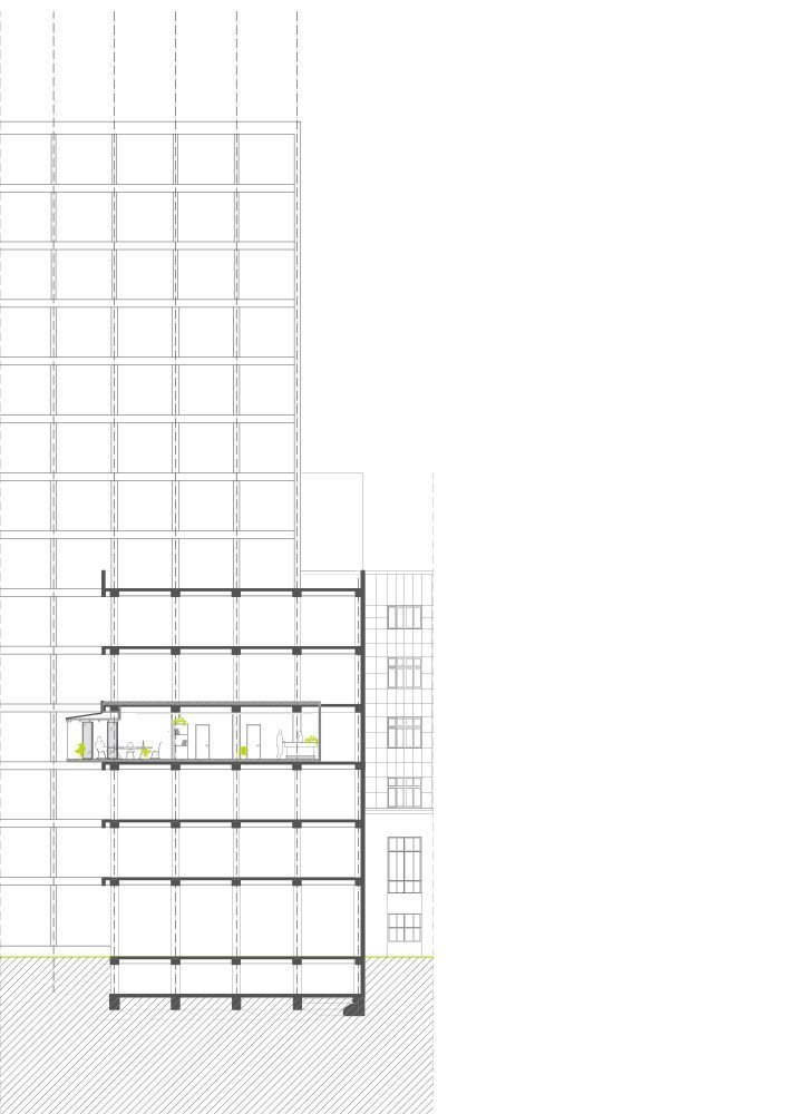 Kancelář architektonického studia Stattwerk v Bělehradě