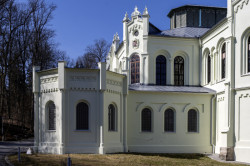 Jízdárna Světce u Tachova z poloviny 19. století po rekonstrukci