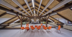 Akustické řešení Rigips v učebnách a školkách (na obrázku ZUŠ Krnov)