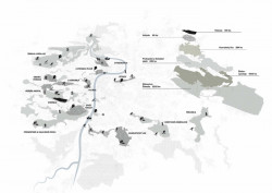 Urbanisticko-krajinářská studie Vidoule (ne)změněná, situace.
