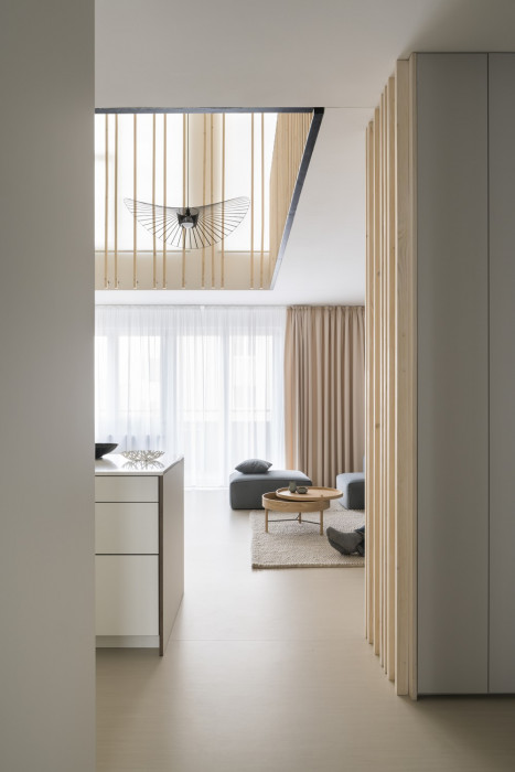 Rekonstrukce mezonetového bytu v Bratislavě, LANG BENEDEK ASSOCIATED ARCHITECTS