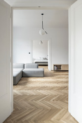 Interiér bytu HLB, Kuklica Smerek architekti / Peter Kuklica, Martin Smerek, Juraj Hubinský