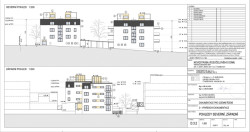 Severní a západní pohled