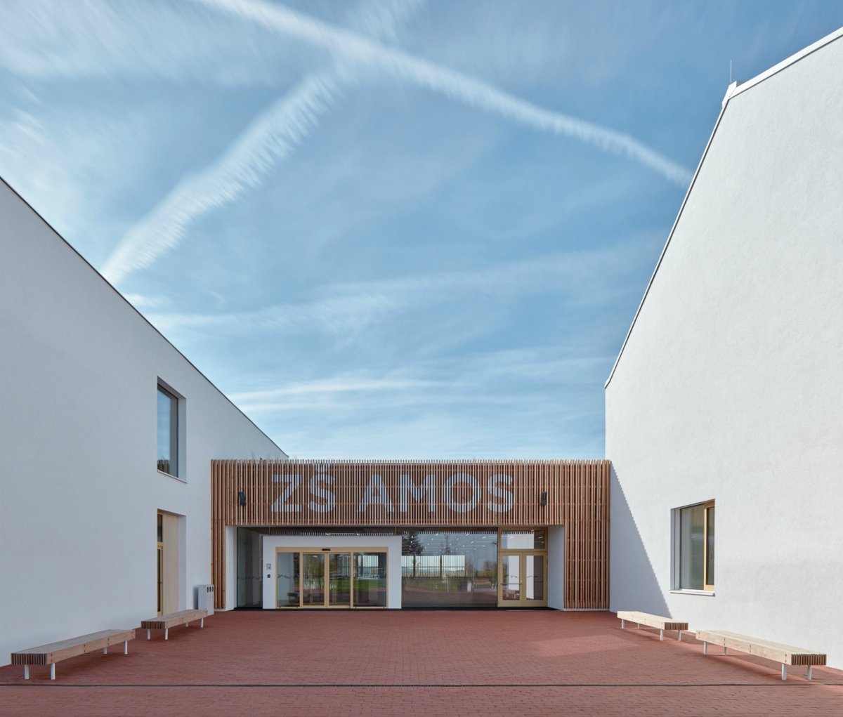 Základní škola Amos pro Psáry a Dolní Jirčany, SOA architekti © BoysPlayNice