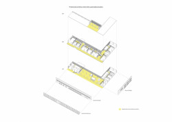 Administrativní budova GA DRILLING, prostorové schéma, Roman Zitnansky architecture, GutGut