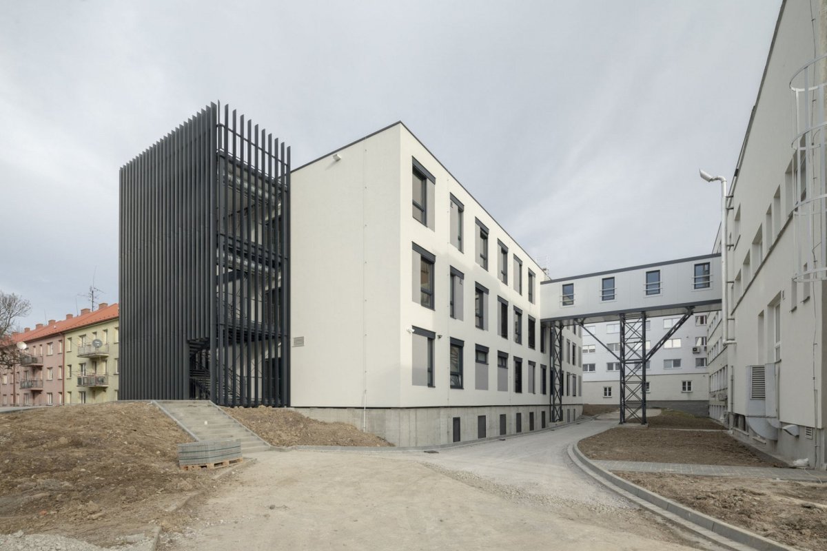 Karvinská hornická nemocnice, petit atelier. Foto