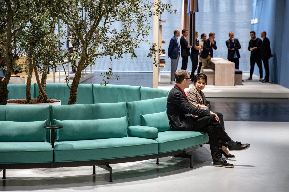Soft Work na Orgatecu, Vitra.