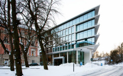 Tengbom, psychiatrická klinika v Uppsale, foto