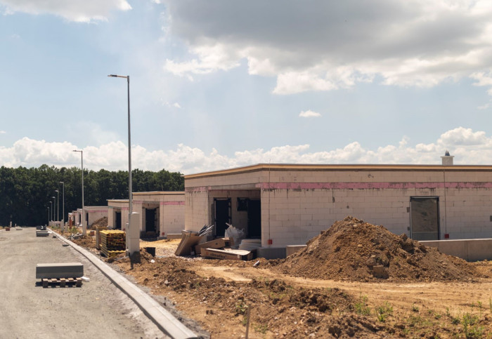 Kolonie rodinných domů na východním Slovensku se staví z pórobetonu Ytong