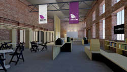 Salon dřevostaveb 2019, vizualizace výstavy ve Vnitrobloku.