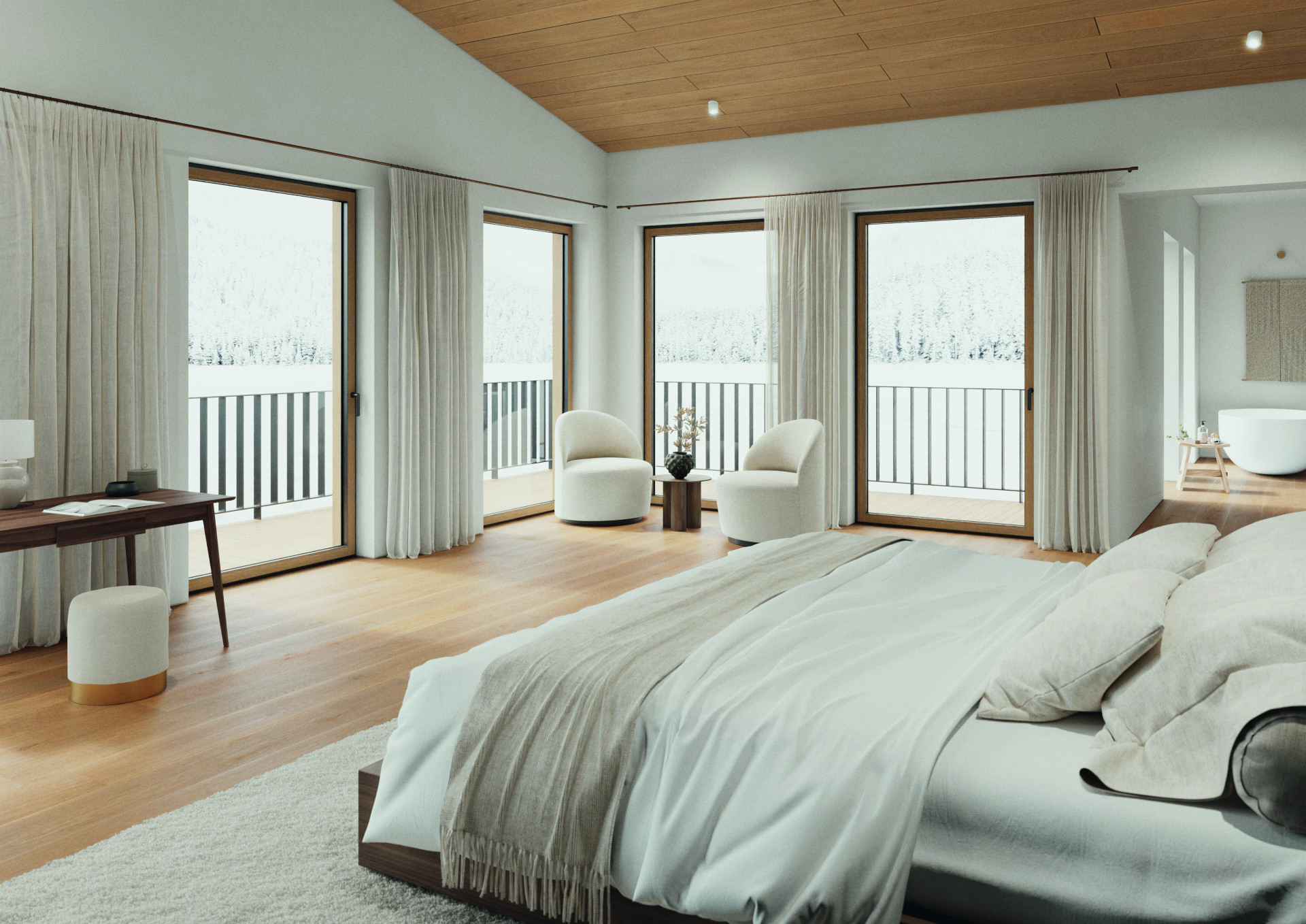 Okna Schüco AWS WoodDesign