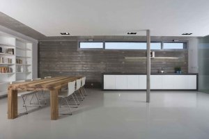 Kamil Mrva Architects, RD v Novém Jičíně, interiér obytné části domu – foto
