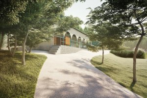 Lesní Koupaliště, Mjölk architekti, vizualizace