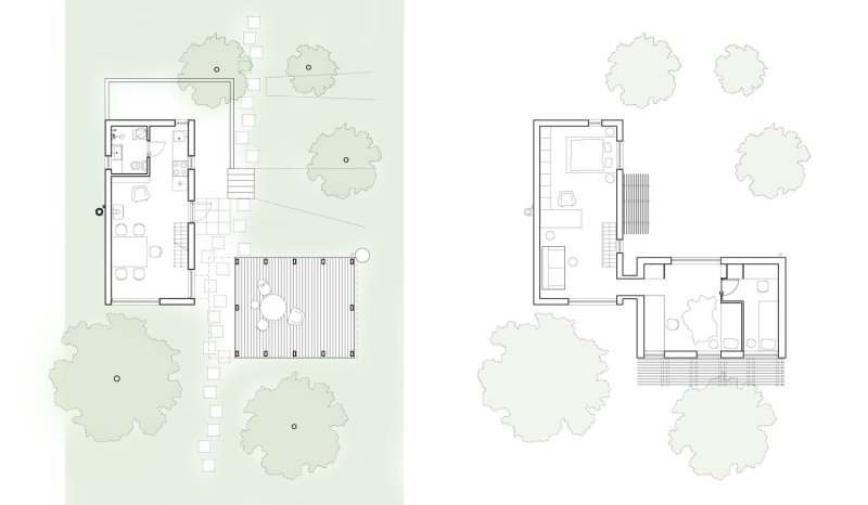 3.0, situace a půdorys, toito architekti