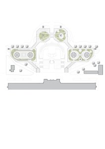 Půdorys (Rekonstrukce Křižíkových pavilonů na Výstavišti)