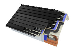 Integrované fotovoltaické moduly Wevolt X-Tile jsou vyráběny v Nizozemí a montují se už během hrubé stavby domu, společně se střešními taškami, aby na střechu přesně pasovaly a zároveň těsnily.