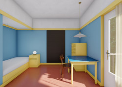 Vizualizace dětského pokoje