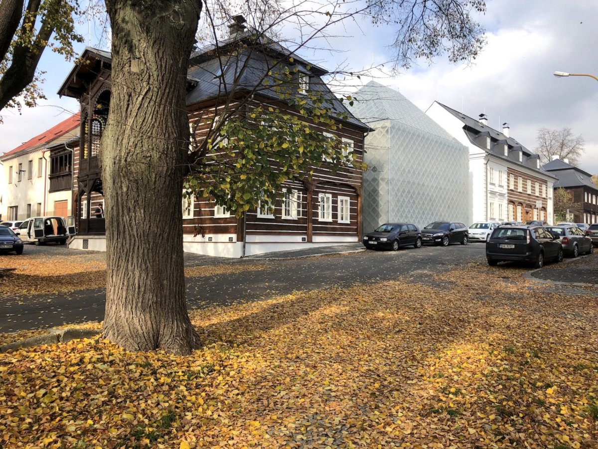 Sídlo firmy Lasvit v Novém Boru od architektonické kanceláře ov-a